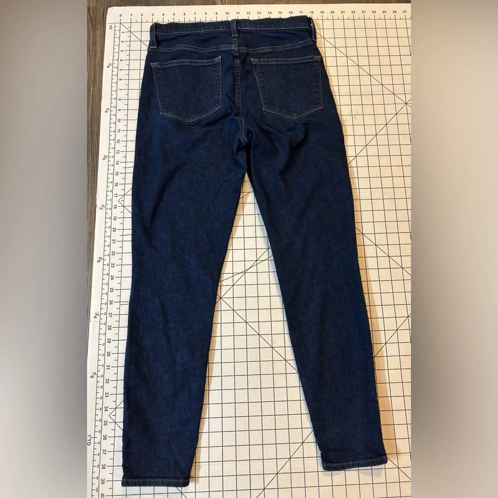 J. Crew Women’s Size 29 Dark Wash‎ 9” High Rise Toothpick Jeans